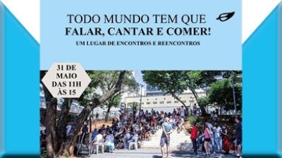Domingo (31/5) tem lançamento de livros, música e boa comida na Praça Vladimir Herzog